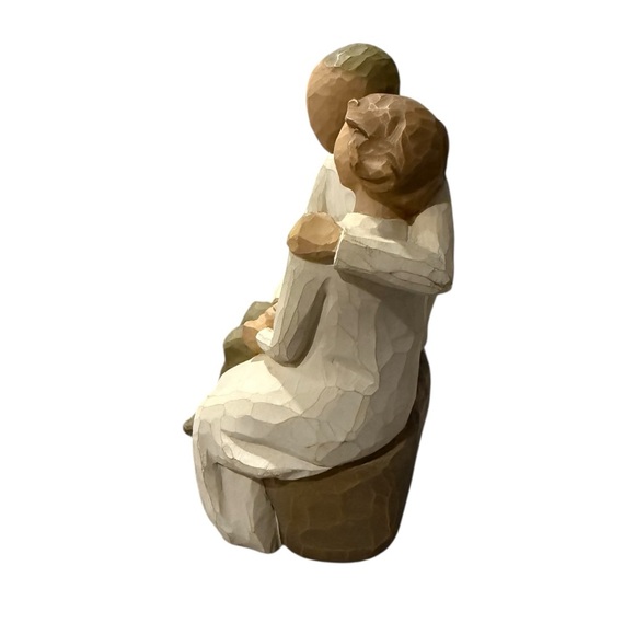 Willow Tree Anniversary Man Woman Couple Sitting I Love Thee Figurine 2007. - Picture 2 of 7